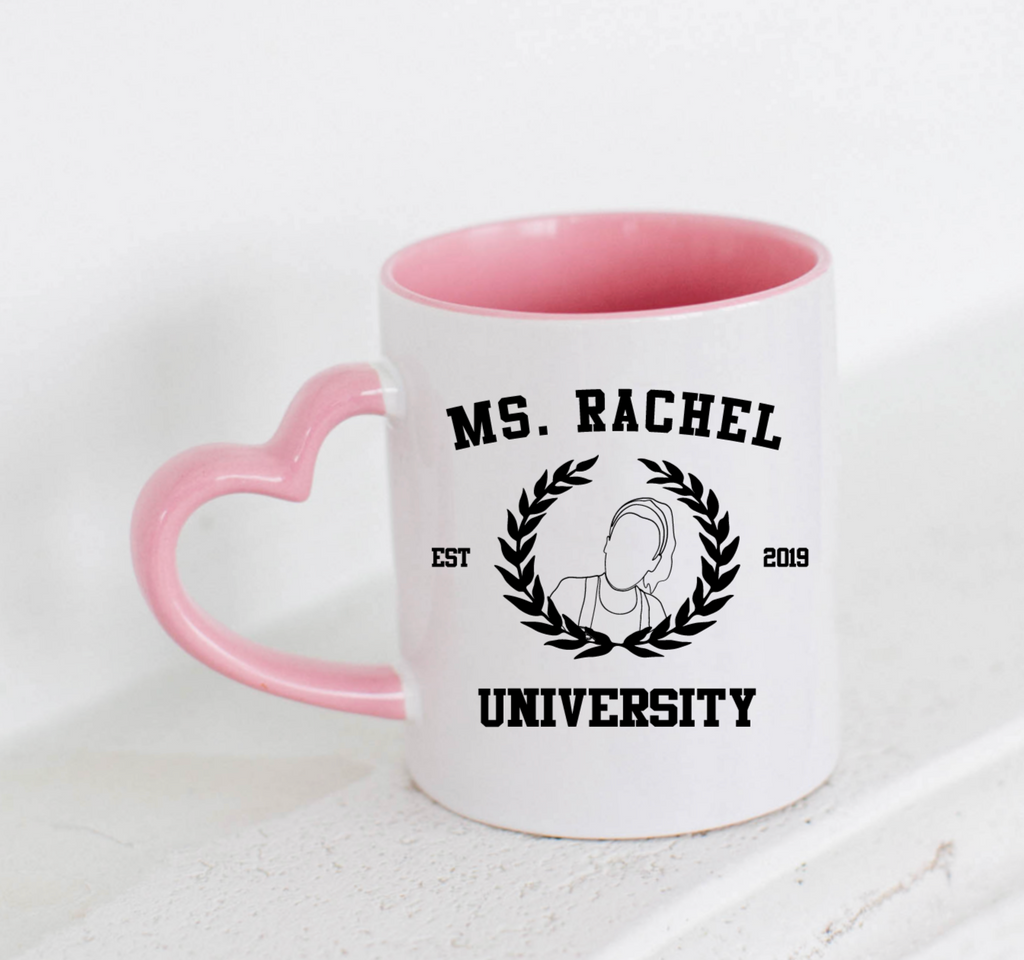 Ms Rachel University mug