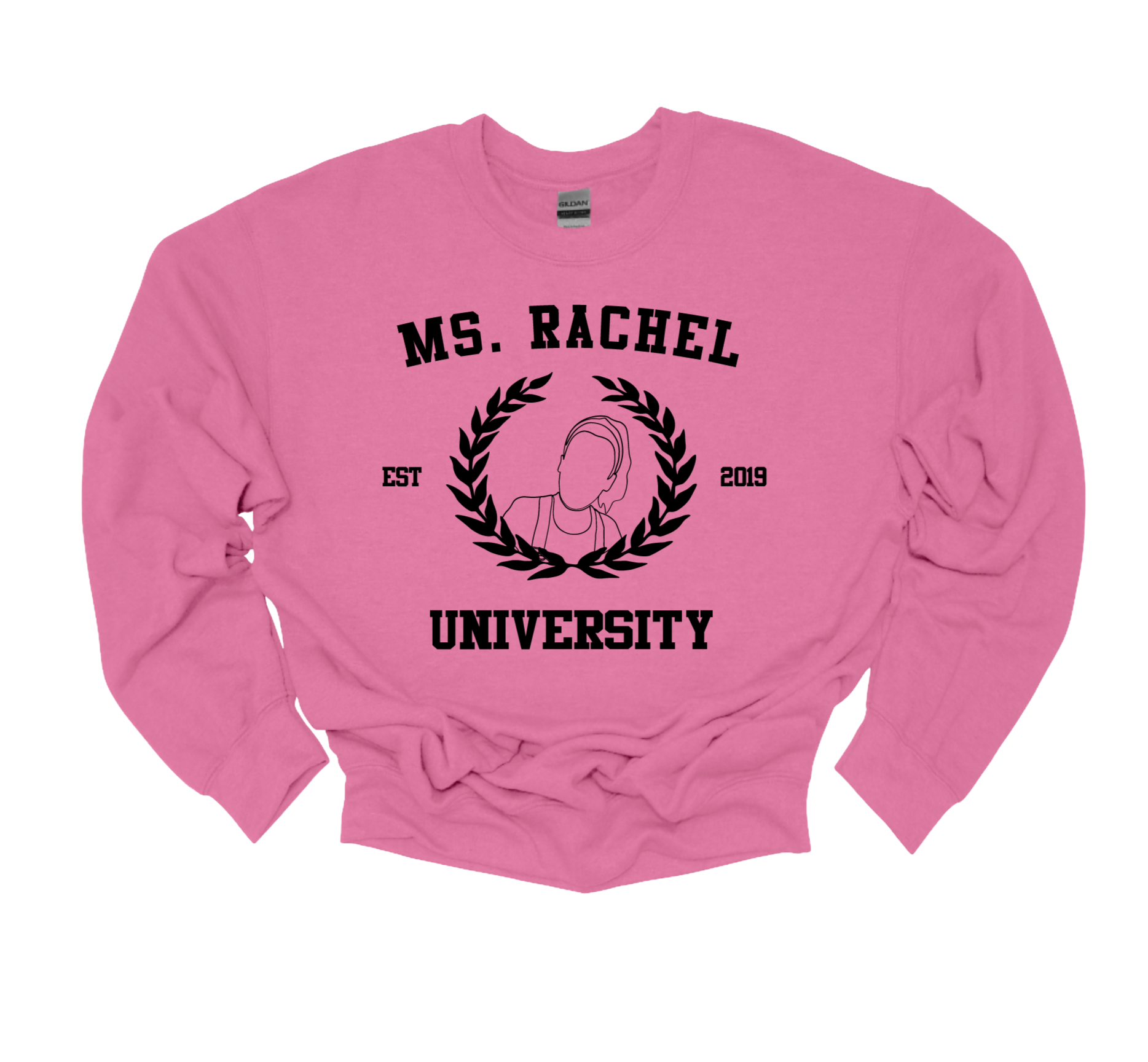Miss Rachel University crewneck