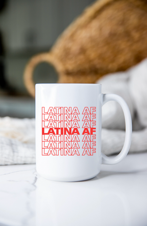Latina AF mug