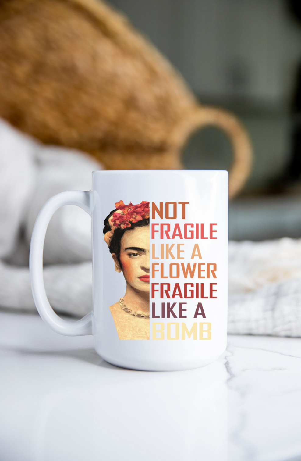 Fragile like a bomb mug